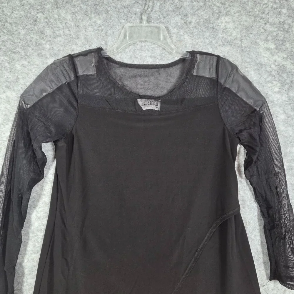 Joseph Ribkoff Women's Long Sleeve Pullover Tunic Black Size M - Picture 2 of 6
